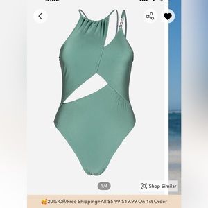 Cupshe one piece nwt